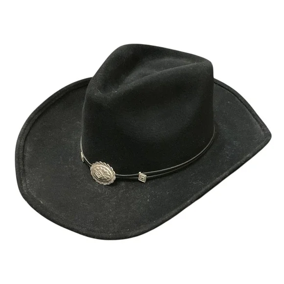 Stetson | Accessories | Stetson Cowboy Hat Black Wool  display picture 3